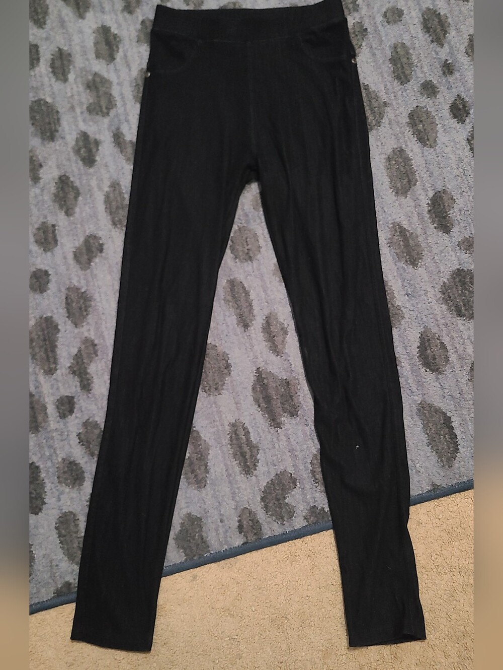 Black Jeggings sz M
